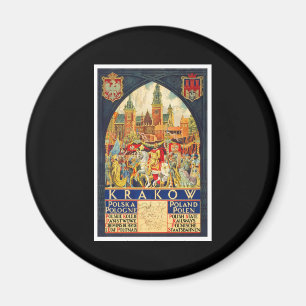 Krakow Polska Pologne Magneet