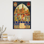 Krakow Polska Pologne Polen Poster (Keuken)