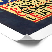 Krakow Polska Pologne Poster (Hoek)