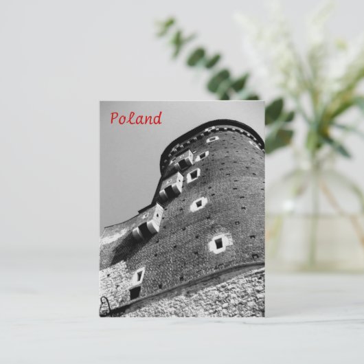 Krakow, Pools Castle Briefkaart (Staand voorkant)