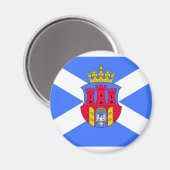 Krakow, Poolse vlag Magneet (Voorkant / Achterkant)