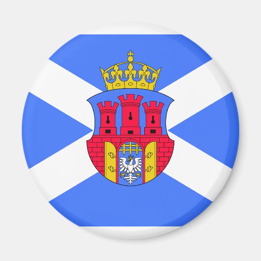 Krakow, Poolse vlag Magneet (Voorkant)