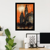 Krakow Poster (Thuiskantoor)
