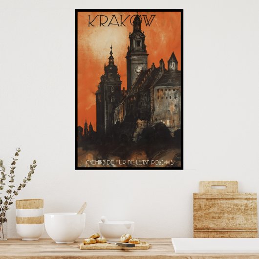 Krakow Poster (Keuken)