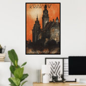 Krakow Poster (Thuiskantoor)