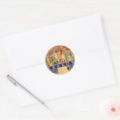 Krakow Ronde Sticker (Envelop)