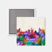 Krakow Skyline Magneet (Voorkant / Achterkant)