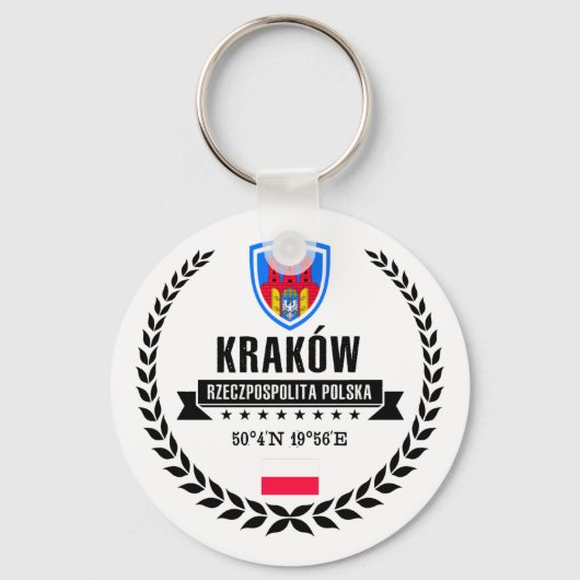 Kraków Sleutelhanger (Voorkant)