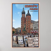 Krakow - St Marys Basilica Poster (Voorkant)