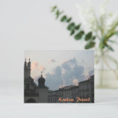 Krakow Sunset Briefkaart (Staand voorkant)