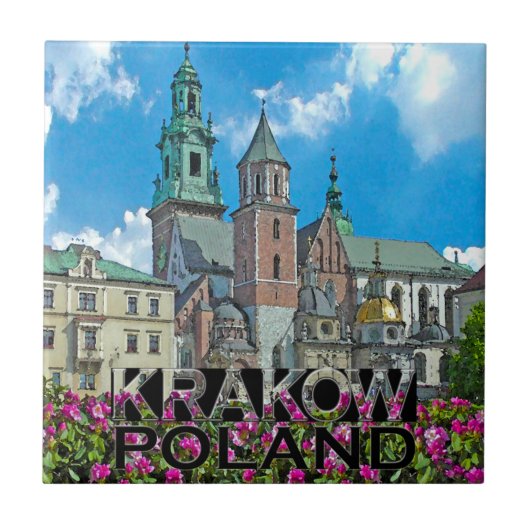 Krakow Tegeltje (Voorkant)