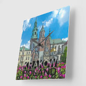 Krakow Vierkante Klok (Hoek)