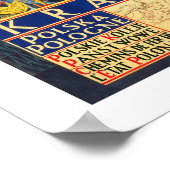 Krakow Vintage Travel Poster (Hoek)