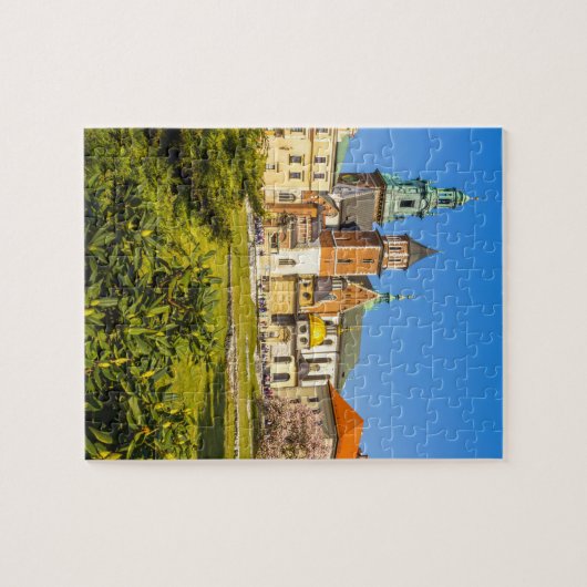 Krakow, Wawel Castle, Polen, mooie puzzels (Horizontaal)