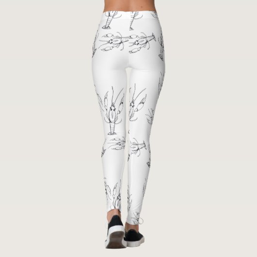 Krakvissen Leggings (Achterkant)