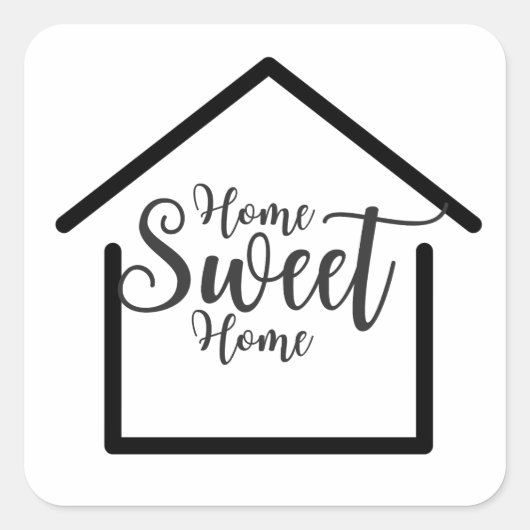 Krale Sans Serif Moderne Realtor Sticker (Voorkant)