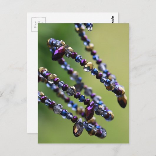 kralen-809 briefkaart (Voorkant / Achterkant)