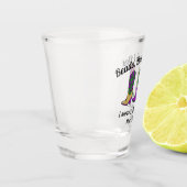 Kralen Booze & I Dos Mardi Gras Shot Glas (Links)