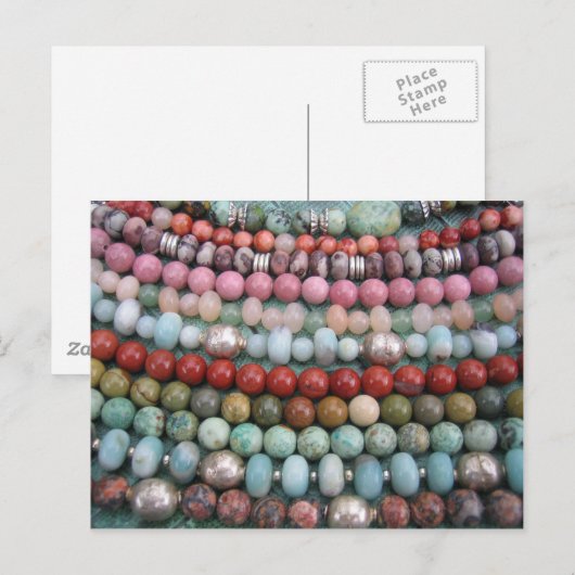 kralen briefkaart (Voorkant / Achterkant)