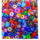 kralen douchegordijn (Voorkant)