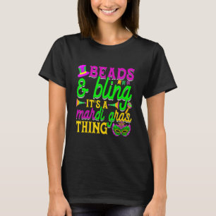 Kralen En Bling Het Is Een Carnaval Ding Carnaval T-shirt