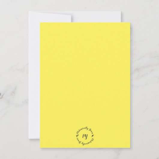 kralen en virtueel flat-Wenskaart (Achterkant)