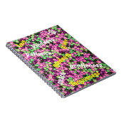  kralen en virtueel spiraal Notitieboek (Rechterzijde)