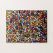 kralen, kralen, kralen legpuzzel (Horizontaal)