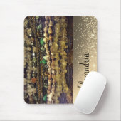 Kralen Kristallen en Shells Gepersonaliseerd Muismat (Met muis)