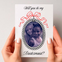  kralen Lijst met boog bruidsmeisje voorstel