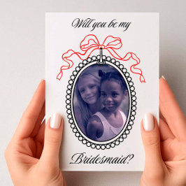  kralen Lijst met boog bruidsmeisje voorstel