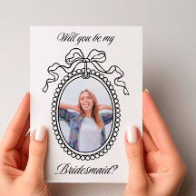  kralen Lijst met boog bruidsmeisje voorstel