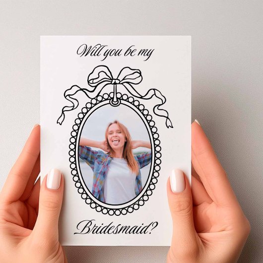  kralen Lijst met boog bruidsmeisje voorstel