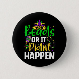 Kralen of het is niet gebeurd ronde button 5,7 cm