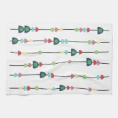 Kralen op snaren theedoek (Horizontaal)