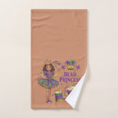 Kralen prinses - Mardi Gras Bad Handdoek (Handdoek)