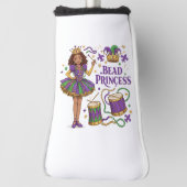Kralen prinses - Mardi Gras Golfheadcover (Draai 90)