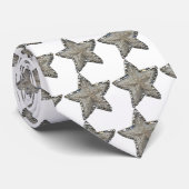 KRALEN STAR SEQUENCE NECKTIE STROPDAS (Opgerold)
