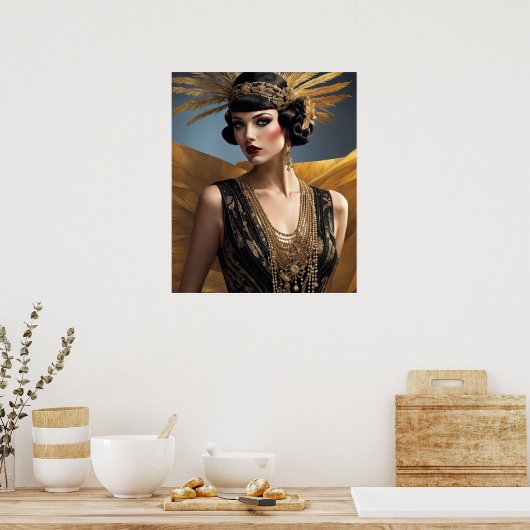 kralendecadentie poster (Keuken)