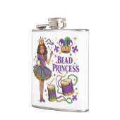 Kralenprinses - Mardi Gras Heupfles (Links)