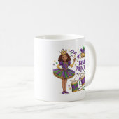 Kralenprinses - Mardi Gras Koffiemok (Voorkant rechts)