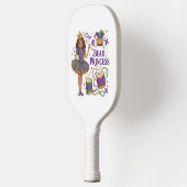 Kralenprinses - Mardi Gras Pickleball Paddle (Links)