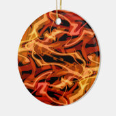 Kramble Eggs & Peppers Keramisch Ornament (Links)