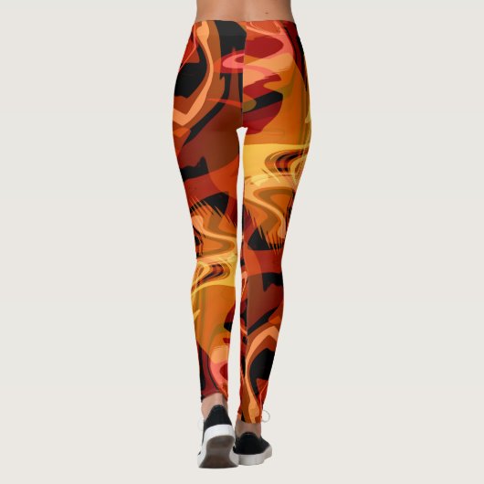 Kramble Eggs & Peppers Leggings (Achterkant)