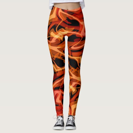 Kramble Eggs & Peppers Leggings (Voorkant)