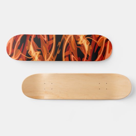 Kramble Eggs & Peppers Persoonlijk Skateboard (Horizontaal)