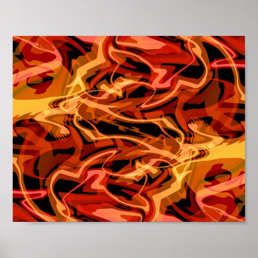 Kramble Eggs & Peppers Poster (Voorkant)