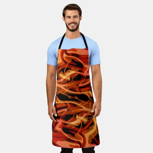 Kramble Eggs & Peppers Schort (Gedragen)