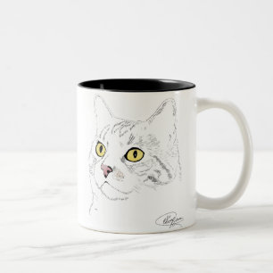 Kramer Drawing Tweekleurige Koffiemok