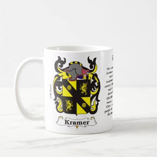 Kramer Family Coat of Arms mok (Links)